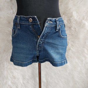 Vintage Silver Jeans Women's Blue Denim Hot Pants Size 29